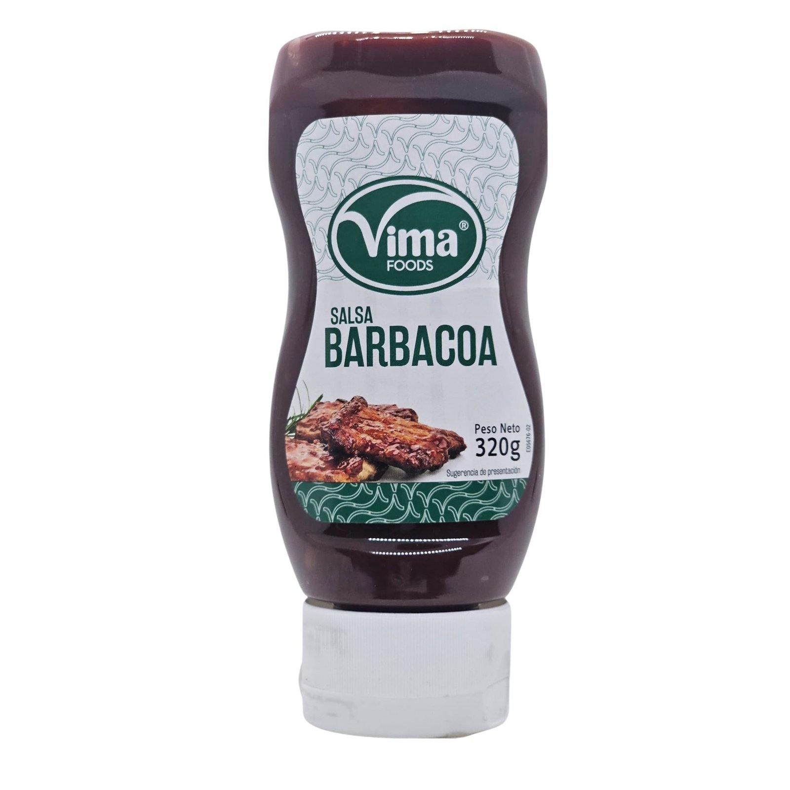 568 Salsa Barbacoa Vima Foods 320g - Imagen 1