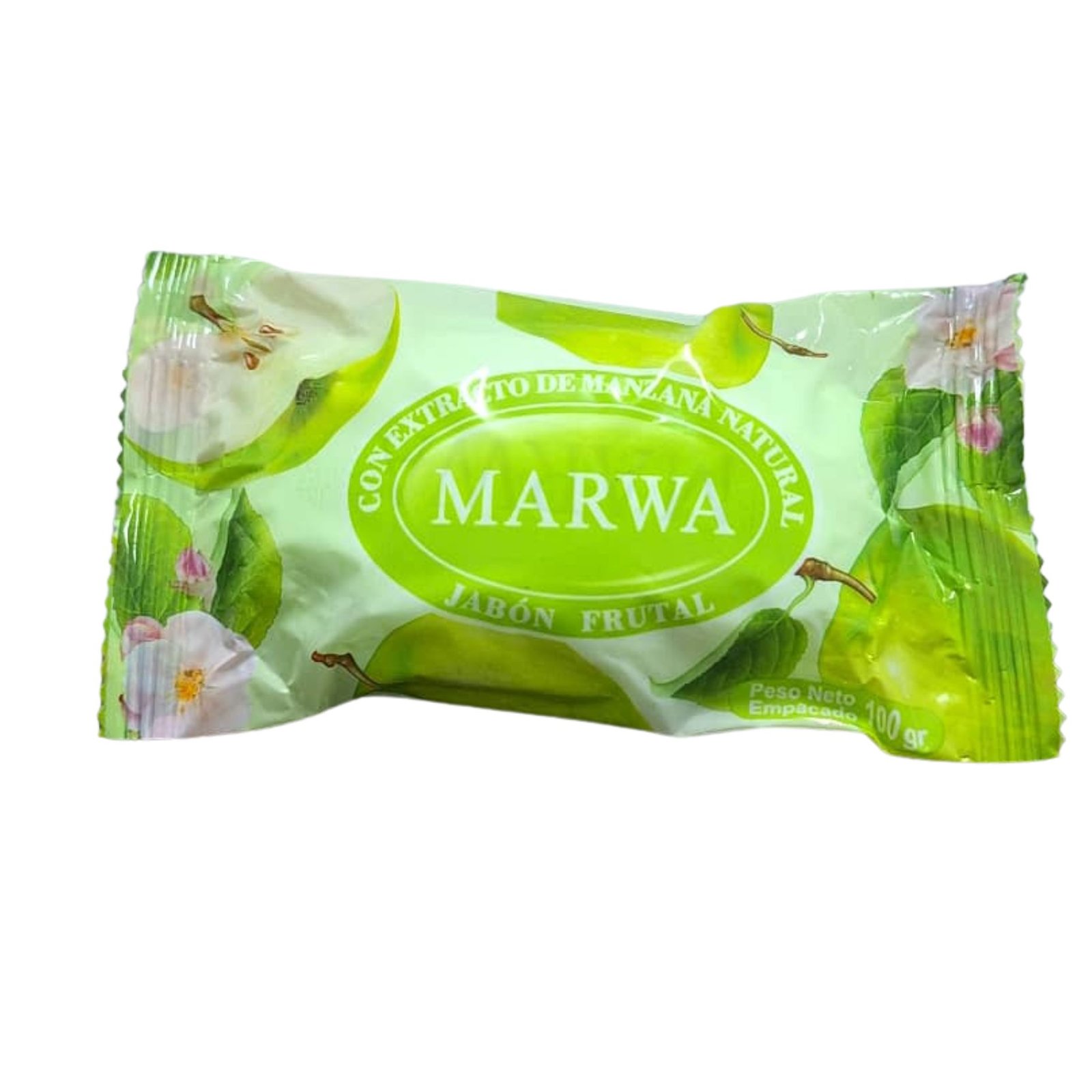 824 Jabón tocador de manzana Marwa 100g - Imagen 1