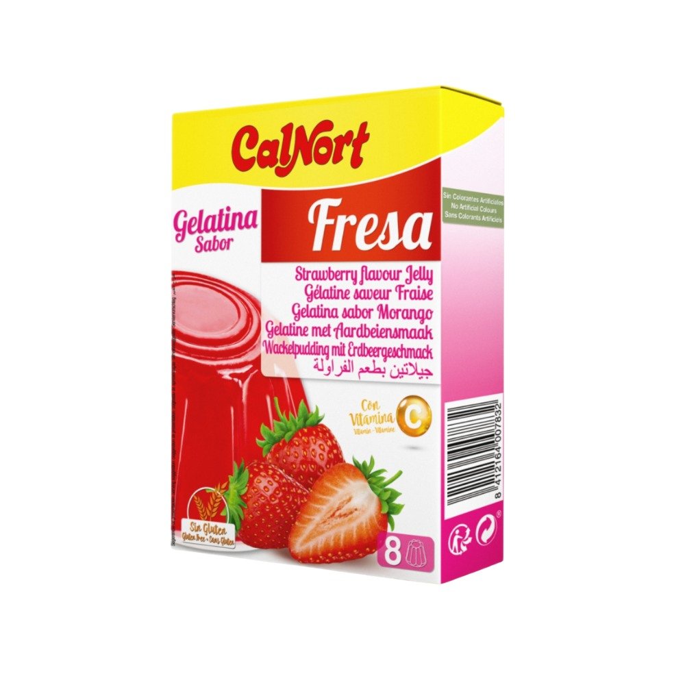 WhatsApp Image 2025-05-29 at 18.37.18 Gelatina sabor fresa Calnort 170 g - Imagen 1