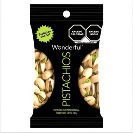 Pistaches Wonderful tostados con sal 100 g