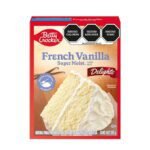 Harina para pastel Betty Crocker sabor vainilla francesa 375 g