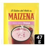 Fécula de maíz Maizena atole sabor fresa 47 g