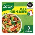 Caldo de pollo Knorr con cilantro 8 cubos 10.5 g c/u