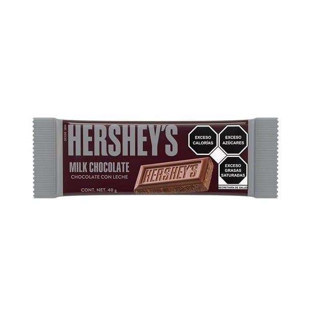 00750102451131L-1.jpg Barra de chocolate Hershey's milk 40 g - Imagen 1