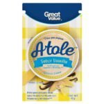 Polvo para preparar atole Great Value sabor vainilla 45 g