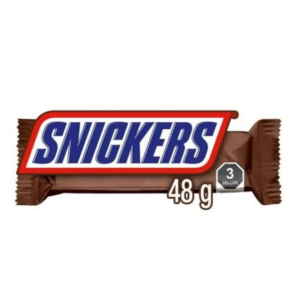 Chocolate con leche Snickers relleno de caramelo 48 g
