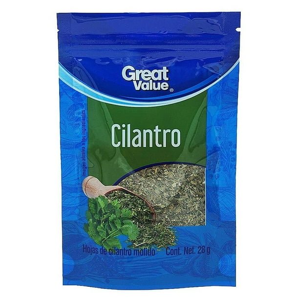 00750649500362L.jpg Hojas de cilantro Great Value molido 28 g - Imagen 1