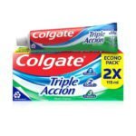 Pasta Dental Colgate Triple Acción Menta Original 2 x 80 ml