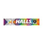 Caramelo macizo Halls Colors sabor frutas 9 pzas