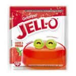 Polvo para preparar gelatina Jello sabor fresa 25 g