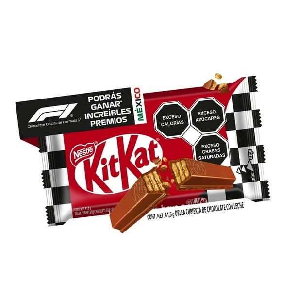 00789100024836L.jpg Oblea Kitkat cubierta con chocolate con leche 41.5 g - Imagen 1