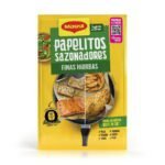 Hojas sazonadoras Maggi Jugoso al Sartén finas hierbas 1 sobre con 4 pzas