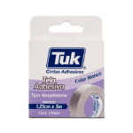 Tela Adhesiva Sedosa 1.25cm X 5mts 1 Pieza