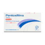 Pentoxifilina 400 mg 30 Tabletas Liberacion Prolongada