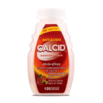 Carbonato de Calcio 500 mg Sabores 100 Tabletas