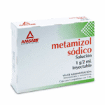 Metamizol 1 g Solucion Inyectable 3 Ampolletas