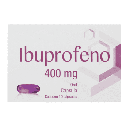 Ibuprofeno 400 mg 10 Capsulas