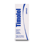 Timolol 5.0 mg/1 ml Solucion Gotas 5 ml 1 Pieza