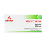 Naproxeno 250 mg 30 Tabletas