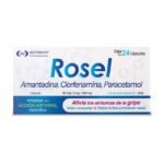 Amantadina / Clorfenamina / Paracetamol 24 Capsulas