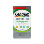 Multivitaminas 50 + 30 Tabletas Centrum Silver