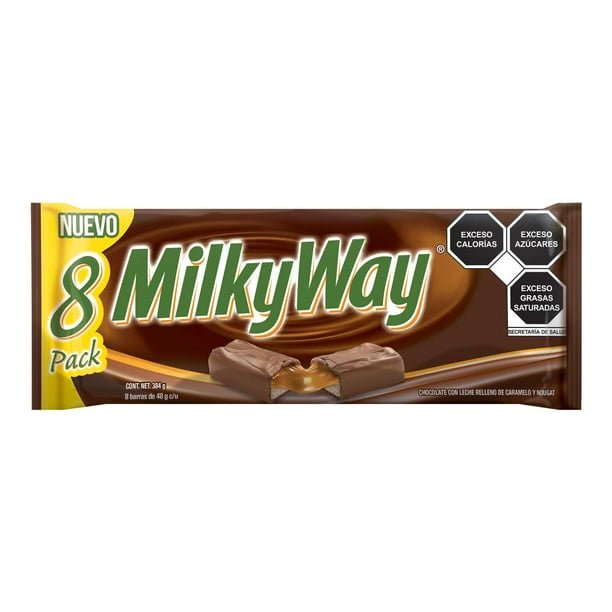 980021158l-1.jpg Milky Way Chocolates con leche 8 piezas de 48 g - Imagen 1