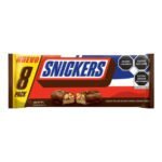 Snickers Barra de Chocolate con leche 8 piezas de 48 g