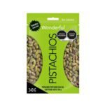 Pistaches Wonderful sin Cascara, Tostados y Salados 340 g